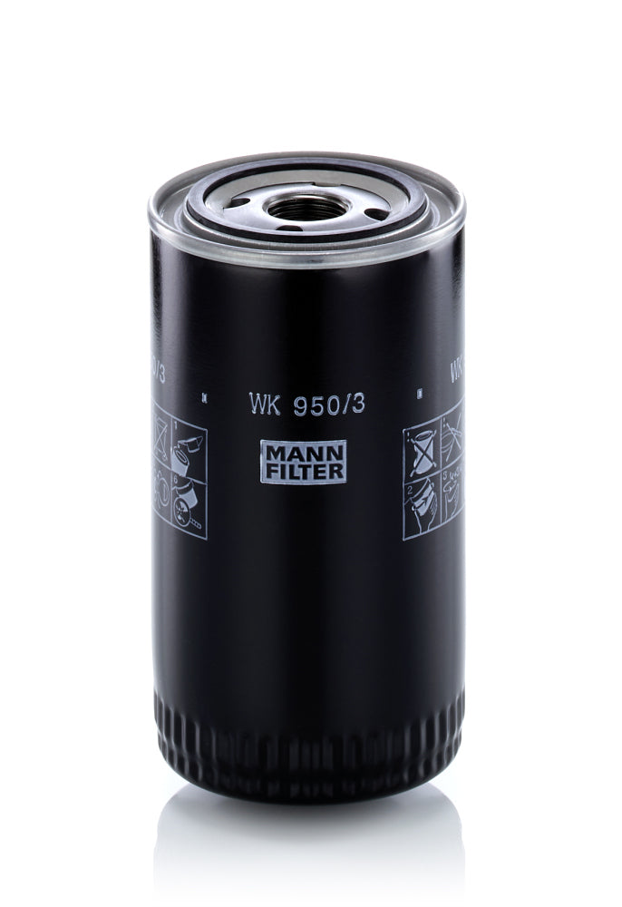 Filtro de Combustível Mann-filter WK 950/3 Mercedes L 2318/L 1714 K/L 709/LB 2318/1214 K/L 1214/L 2217/LK 2318/LB 2217/L 1614/LK 2217/L 1414/L 2215