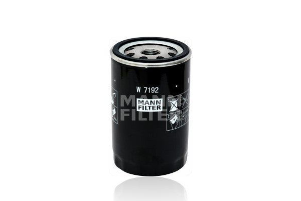 Filtro Blindado Óleo Lubrificante Mann-filter W7192 Ford Escort/Focus/Edge/Ranger/Mondeo/Courier/Fiesta/Ecosport/Ka/Versailles/Taurus, Jeep Cherokee