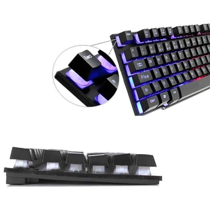 Teclado Mecânico Rgb Com Fio Tomate