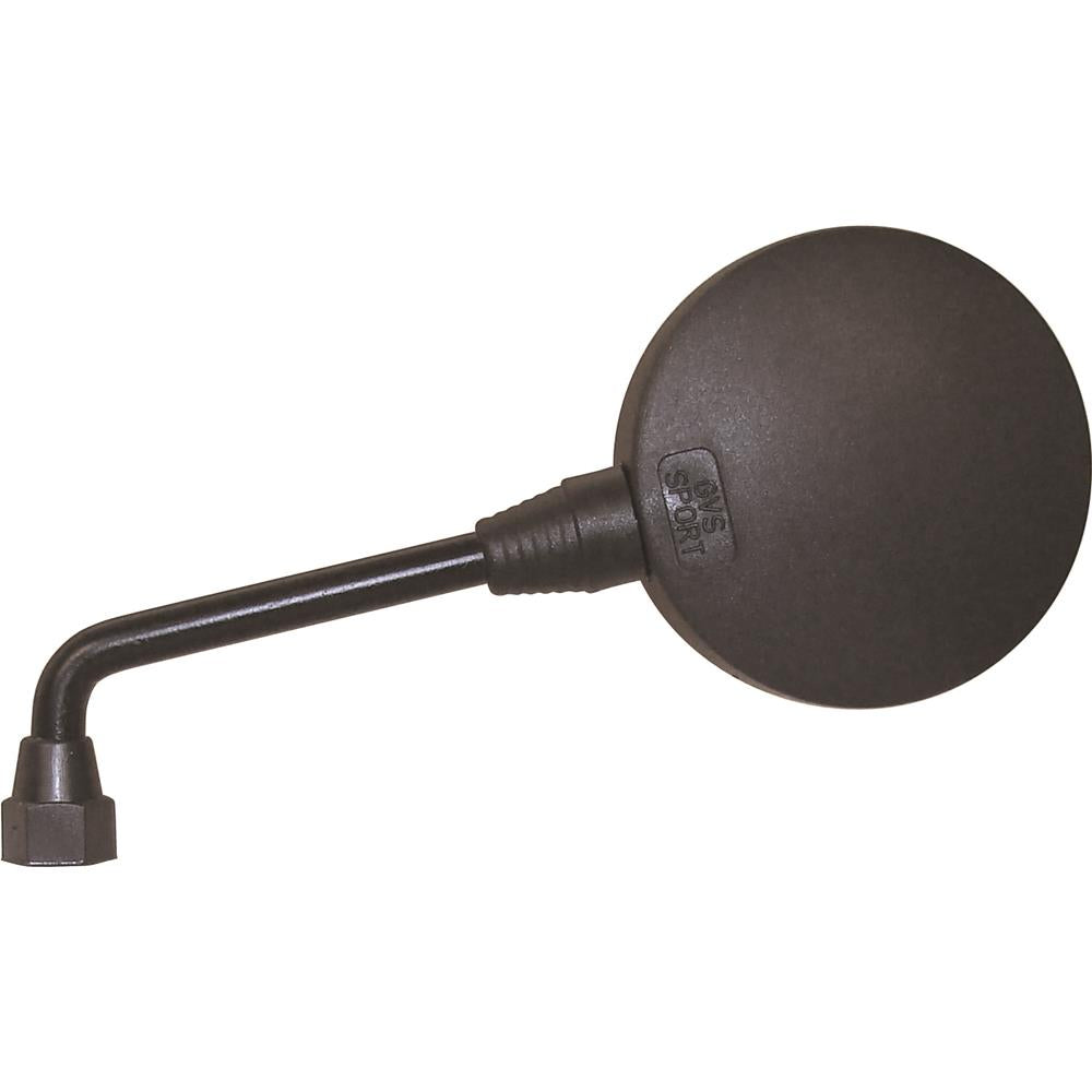 Retrovisor Mini Preto Redondo Gvs 3325 Universal Motos