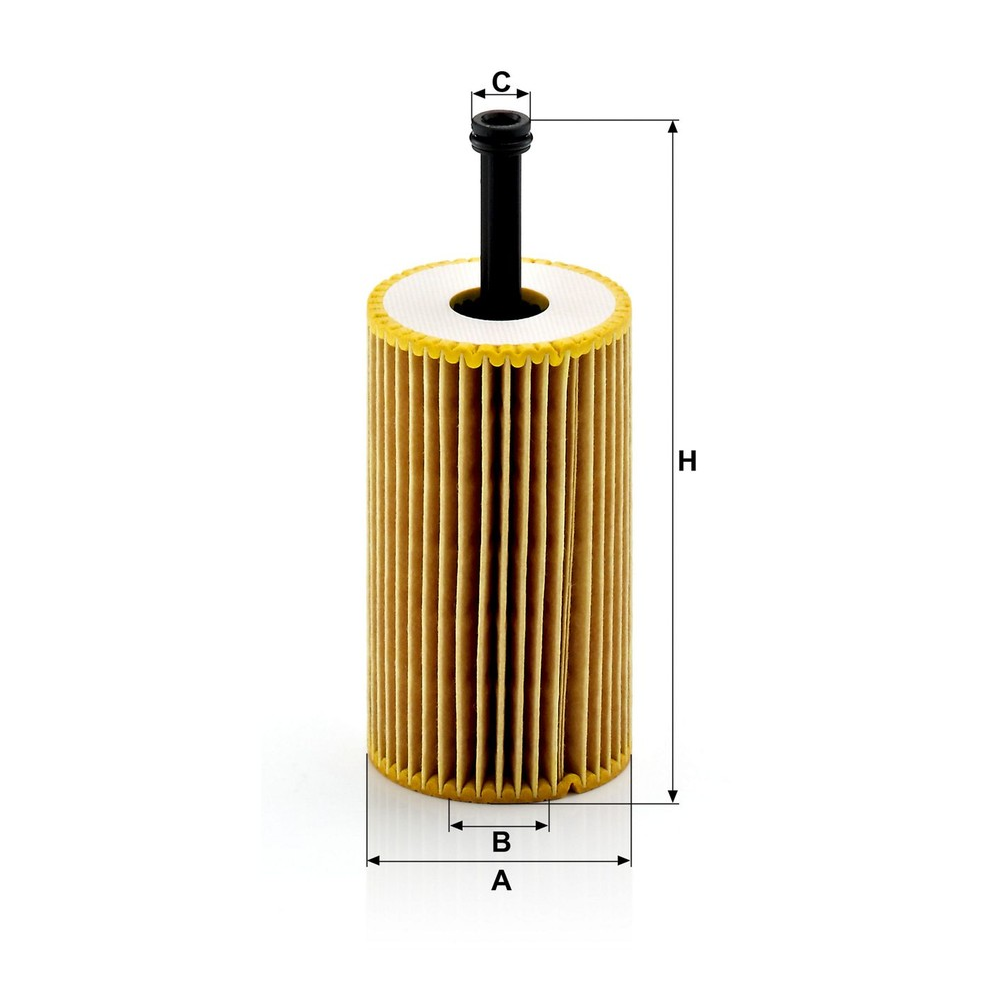 Elemento Filtrante Óleo Lubrificante Mann-filter HU612X Citroen Xsara Break/Xsara/C3/Berlingo, Peugeot 307/206/Partner