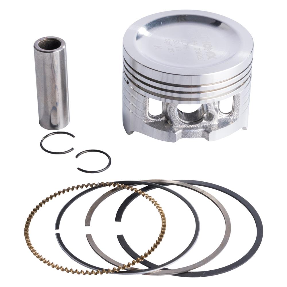 Pistão e Anel Authomix PA79294-75 Honda Biz 125+