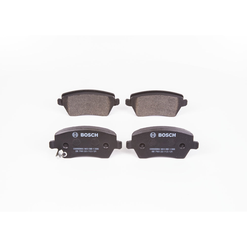 Pastilha - Bb1386 Bosch 0986BB0983 Renault Duster/Captur/Zoe/Sandero
