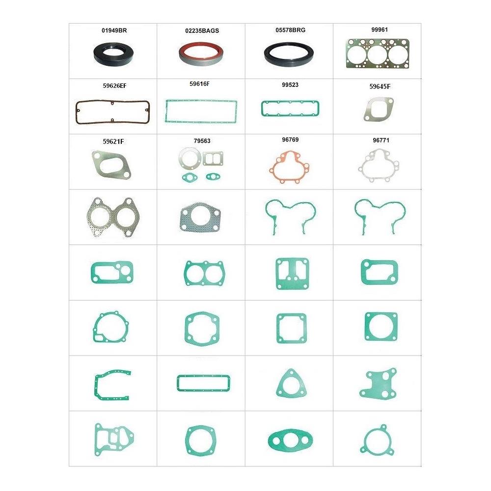 Jogo Junta Motor Sem Anel Cam e Ret Hv Sabó 80312 Scania LK 111/R 112/S113 CL S/S112 CL S/S113 CL/LT 110/S112 CL/K112 TL C/L 110/S112 S AR/BR116