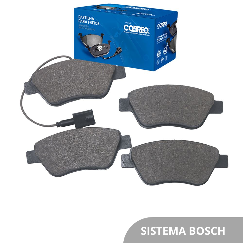 Pastilha de Freio Cobreq N-569 Fiat Stilo/500/Bravo