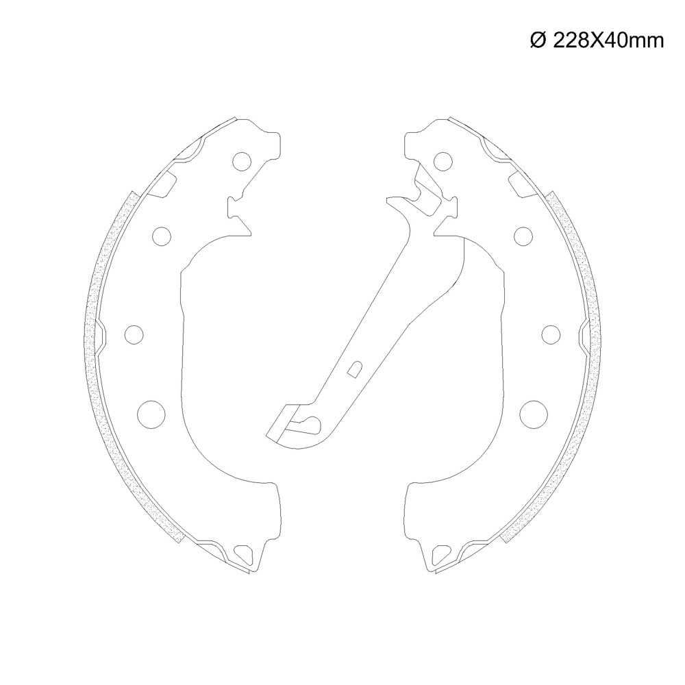 Sapata de Freio Fras-le FD/480-CPA Ford Ecosport