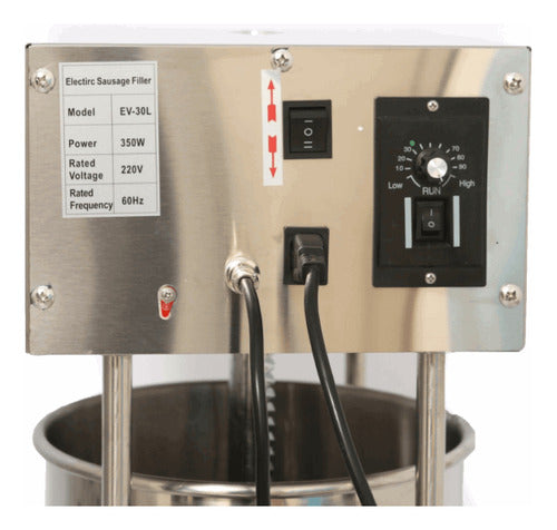 Ensacadeira Elétrica 30l Linguiça BriMac Industria Inox 220v