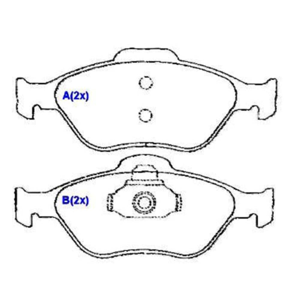 Pastilha de Freio Syl 1243 Ford Ecosport/Fiesta