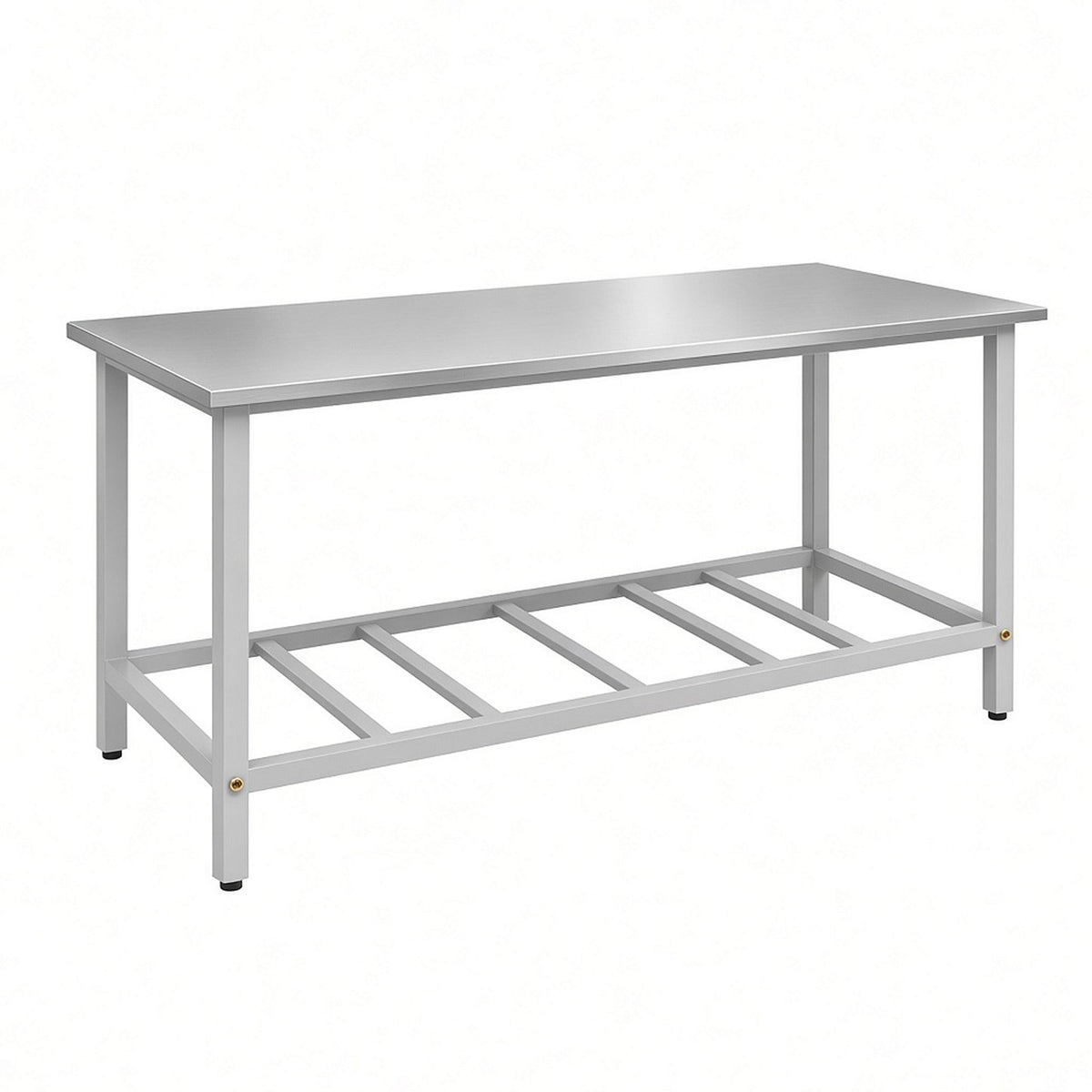 Mesa de Bancada Inox Saro MI150 150x50 cm com Prateleira
