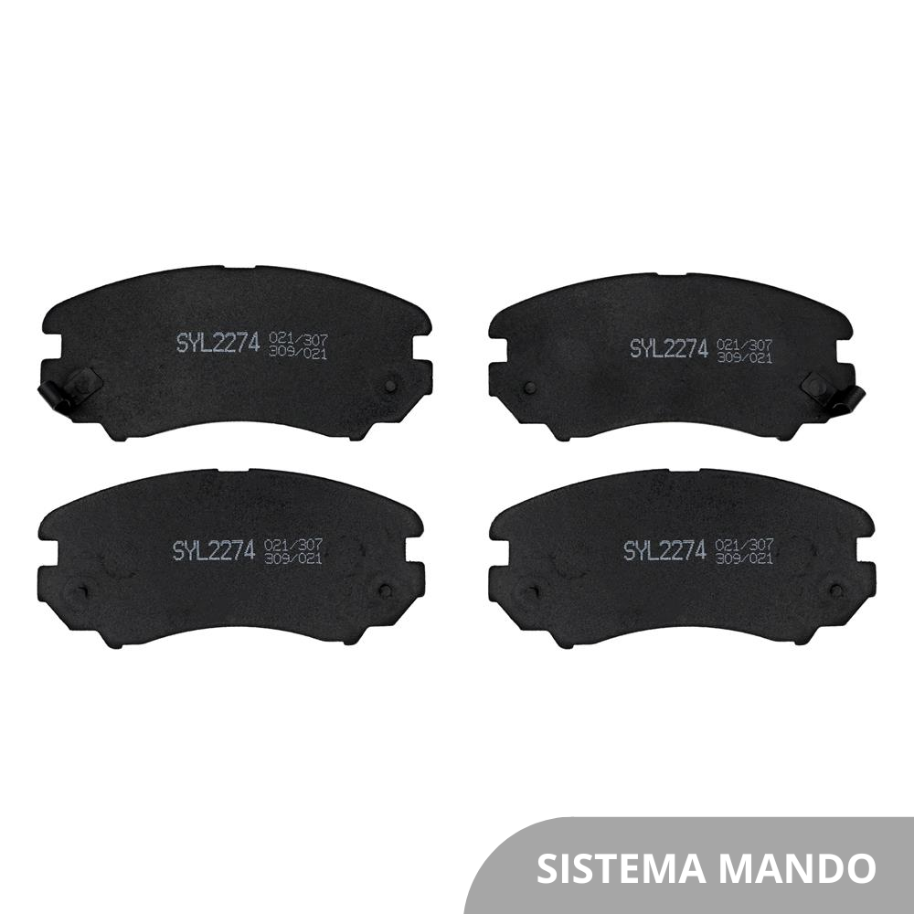 Pastilha de Freio Syl 2274 Kia Sportage/Soul/Magentis/Cadenza, Hyundai Tucson/Coupé/Sonata