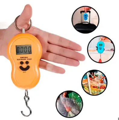 Balança Digital Portátil para Mala 50kg com Visor LCD B-Max BM-A06