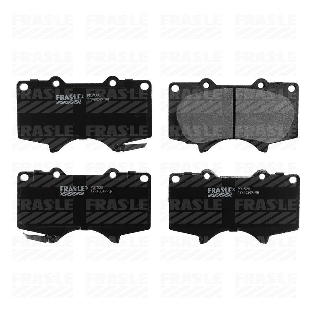 Pastilha de Freio Dianteira Fras-le PD/528 PD/963 Toyota Hilux/Hilux SW4/Land Cruiser, Mitsubishi Pajero