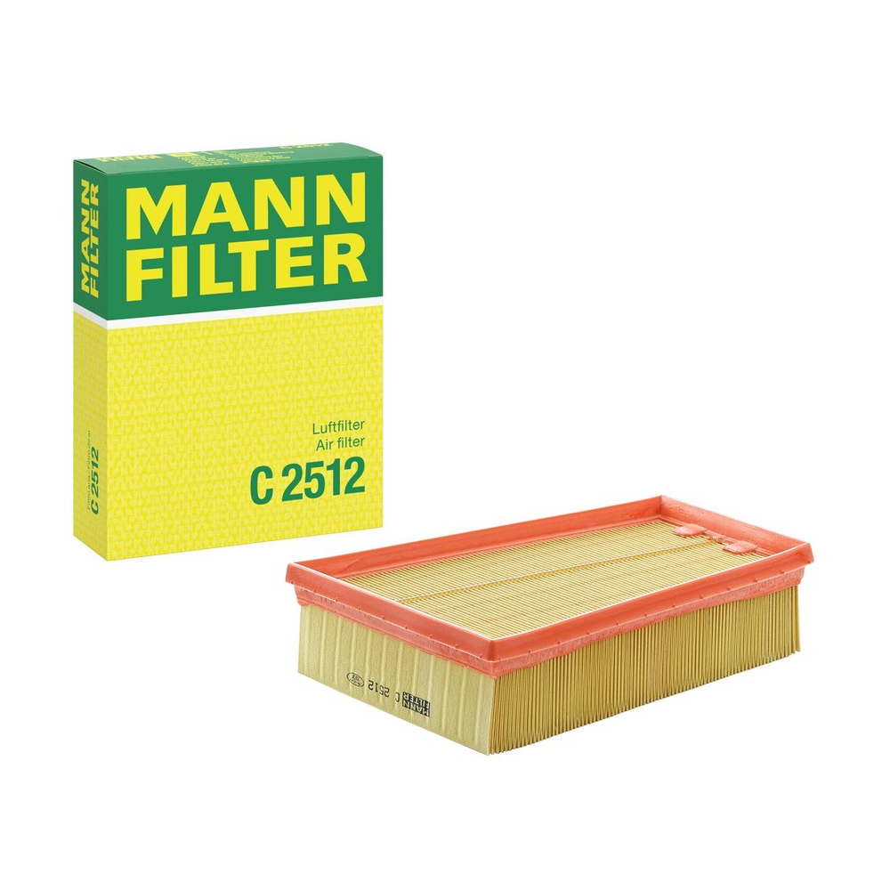 Elemento Filtrante do Ar Mann-filter C2512 Nissan Sentra, Renault Duster/Megane/Scenic