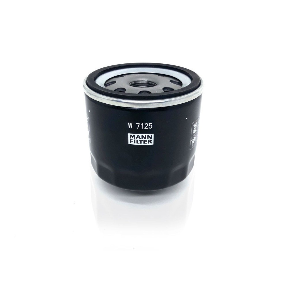 Filtro Blindado Óleo Lubrificante Mann-filter W7125 VW Gol/Golf/Fox/Spacefox/Voyage/Saveiro/Kombi/Polo Sedan/Polo/Crossfox/Spacecross/Parati
