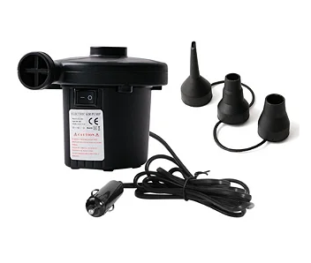 Bomba de Ar Pneumática 12V e Bivolt 50W com 3 Bicos Bomder BOM-8901