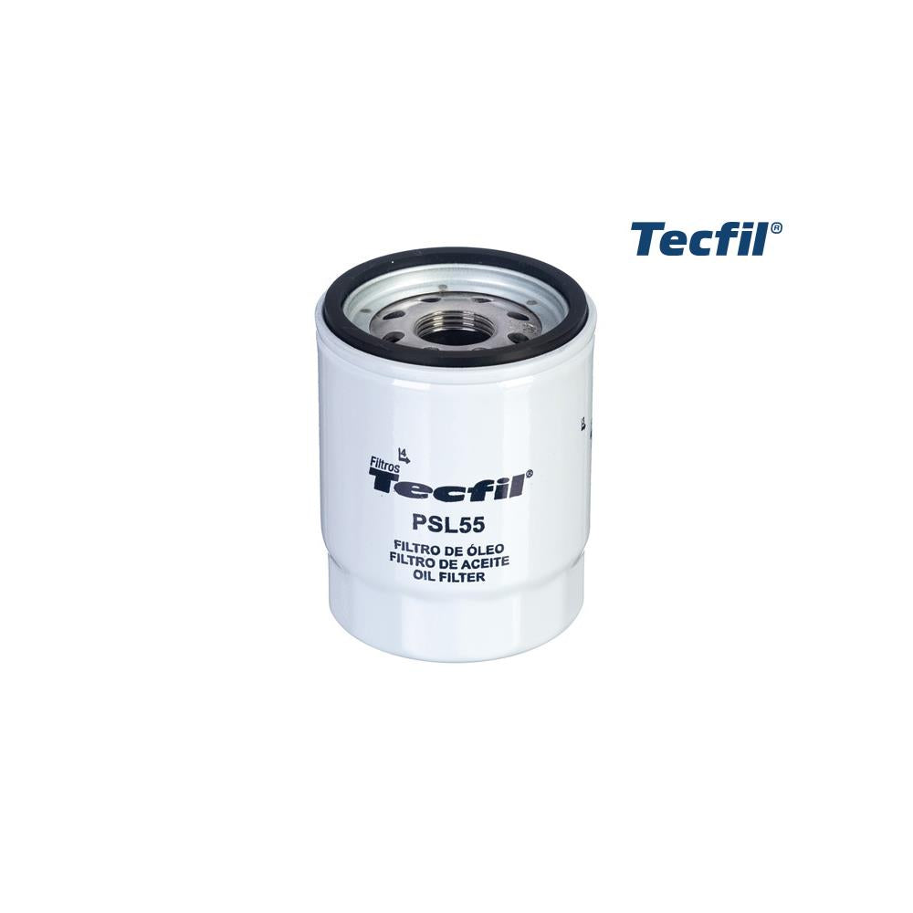 Filtro de Óleo Tecfil PSL55 Fiat Strada/Fiorino/Palio/500/Siena/Punto/Mobi/Uno/Idea/Doblo/Grand Siena/Palio Weekend, Jac J2/J3/J5