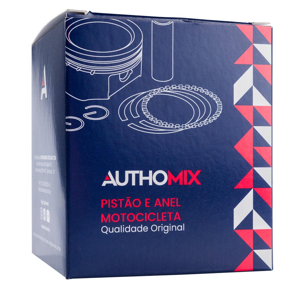 Pistão e Anel Authomix PA79824-50 Honda Lead 110
