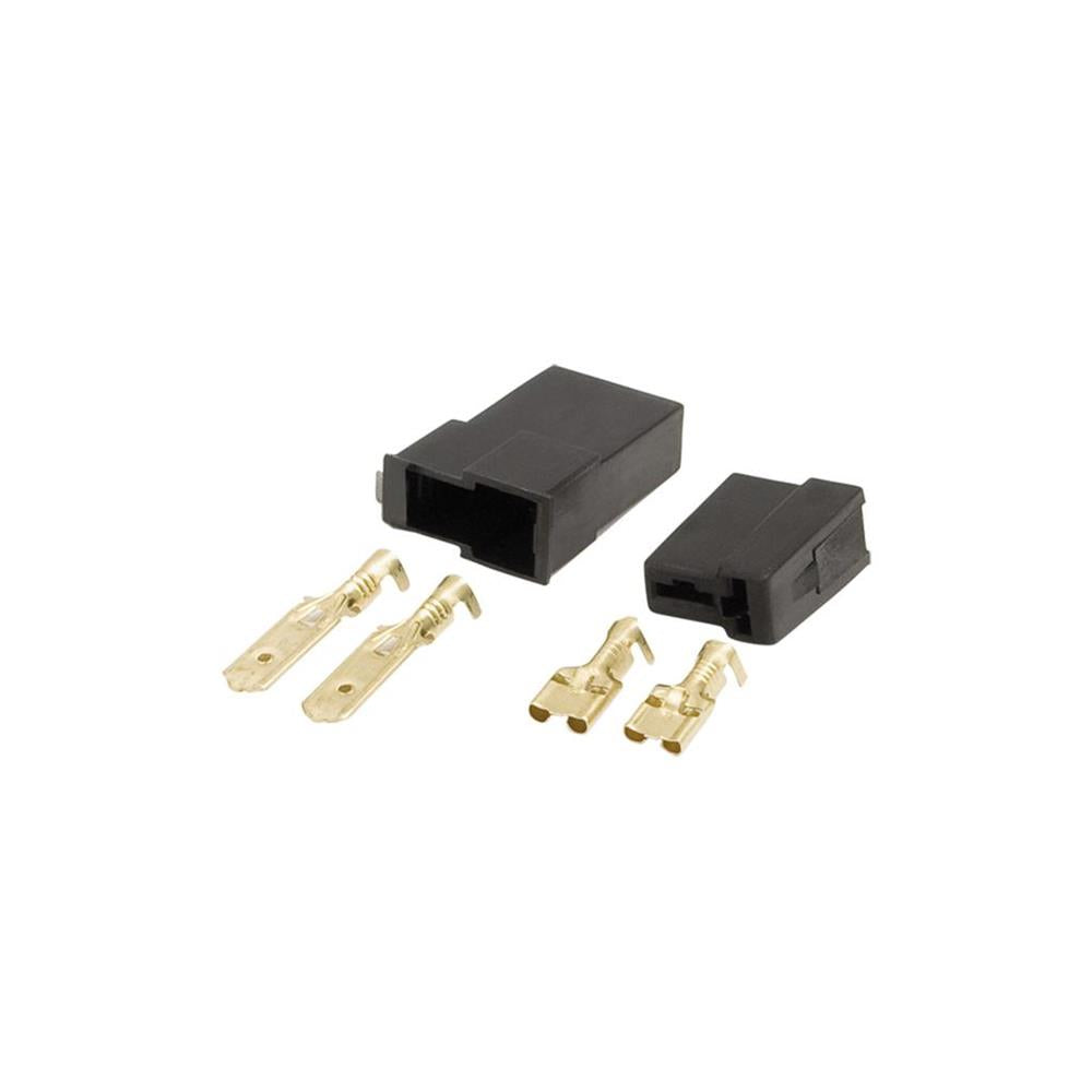 Conector 2 Vias Quadrado Permak 35E Caixa com 10 Universal Máquinas Agrícolas