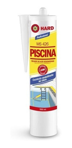 Selante Hard Ms 426 Piscina Branco Tubo 260ml Ref 8227