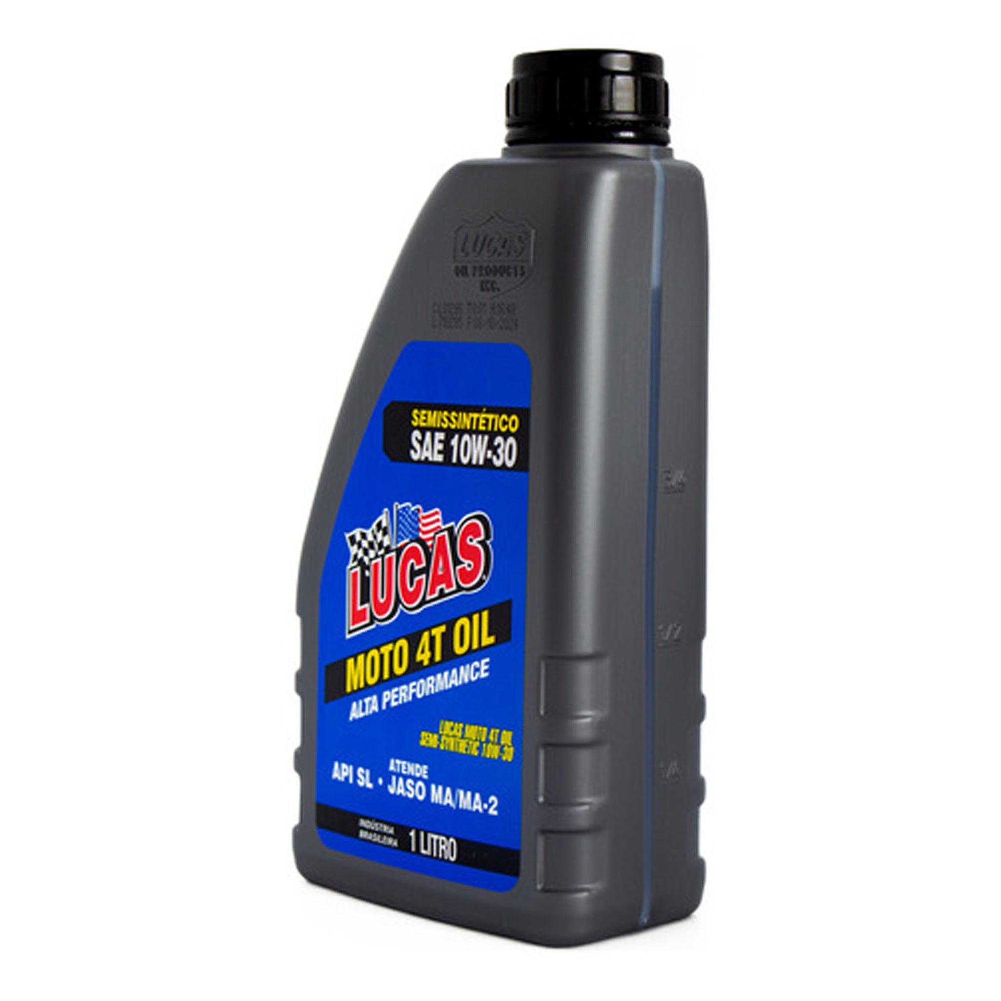 Kit 12 Óleo Lucas Oil 10w30 Moto/quadriciclo Semissintético