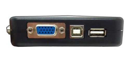 Chaveador Kvm Switch 2 Portas Vga Usb Lotus Lt-km002