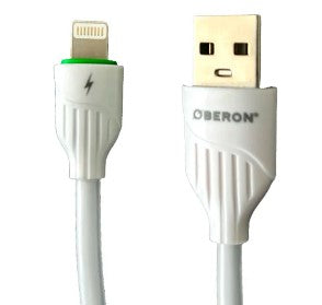 Cabo de Dados USB para iPhone Lightning 1m 4.8A Oberon OR-CO08/L