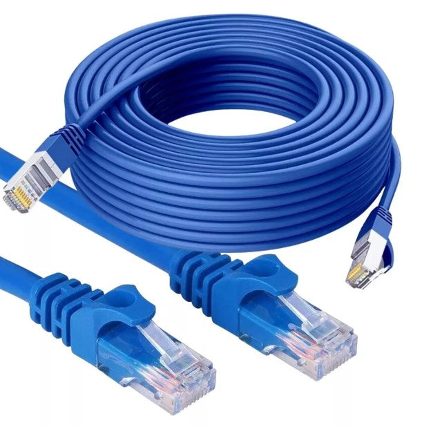 Cabo de Rede RJ45 Cat5e 20 Metros Crimpado A'Gold WX-20