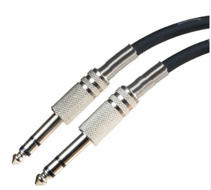 Cabo de Áudio P10 Macho para P10 Macho 5 Metros para Instrumentos IT-Blue LE-5500-5M