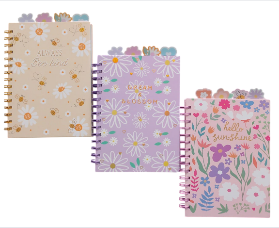 Caderno Espiral com Divisórias A5 Uniso CPD-A5-052