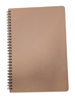 Caderno Espiral Pautado Formato B5 Uniso CPA-B5-049