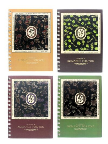 Caderno Espiral Romance Formato A5 Uniso CPD-A5-034