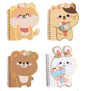 Caderno em Formato de Animal A6 com 60 Folhas Uniso CPD-A6-9965