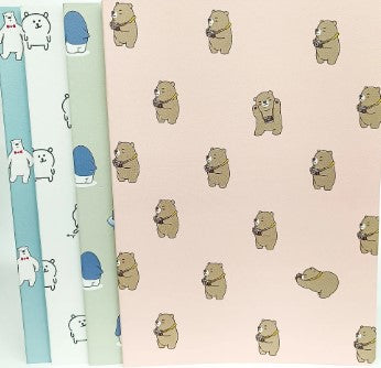 Caderno Pautado Animal B5 com 32 Folhas Uniso CPM-B5-4207