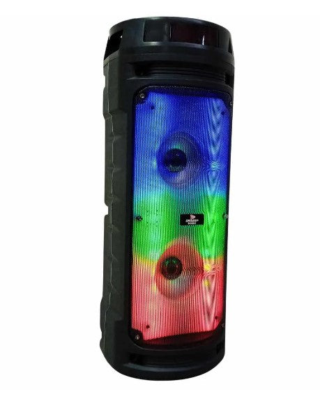 Caixa de Som Bluetooth RGB com Microfone e Controle Remoto 60W Grasep D-S6202