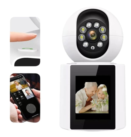 Câmera Wi-Fi com Tela LCD 2,4 Polegadas 4MP IT-Blue SC-B33