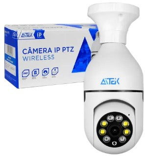 Câmera IP PTZ Wireless com Visão Noturna 1MP Aitek Sigma-1010IC
