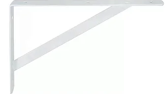 Cantoneira Mão Francesa Branca 50cm x 32cm Bestfer BFH1171