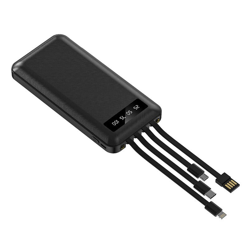 Carregador Power Bank 20000mAh 3.1A com Cabo 4 em 1 A'Gold BTE-30