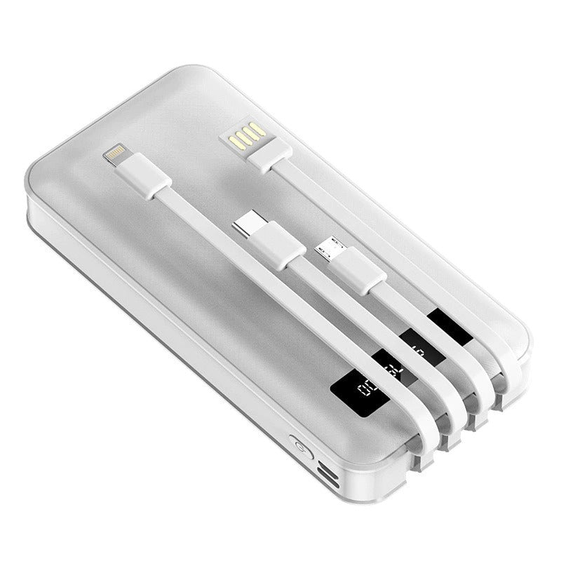 Carregador Power Bank 20000mAh 3.1A com Cabo 4 em 1 A'Gold BTE-30