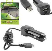 Carregador Veicular com Conector Micro USB V8 e 1 Entrada USB 2.5A 5V X-Cell XC-V-01