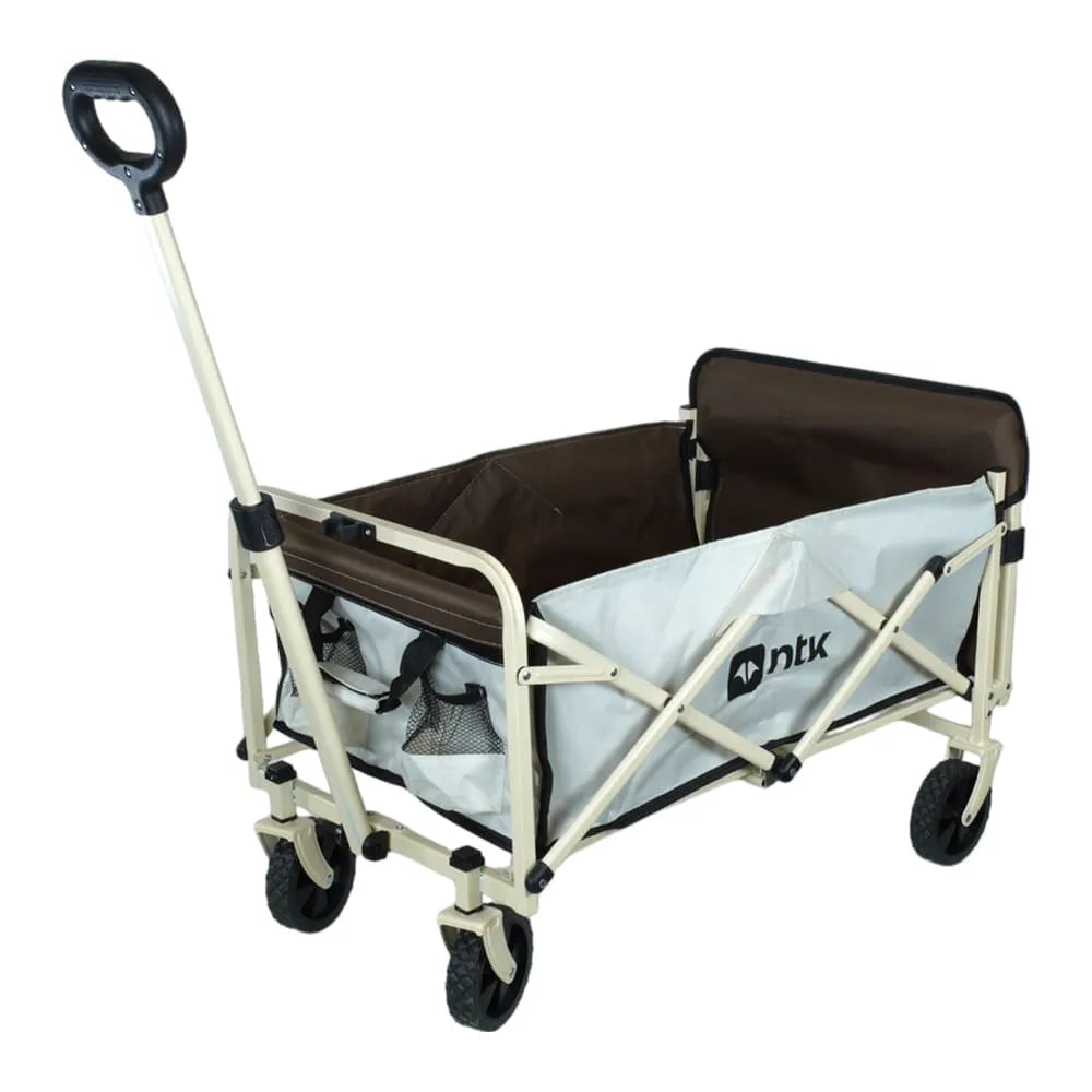 Carrinho Dobrável Transport P Camping 67cm 80kg Preto Ntk