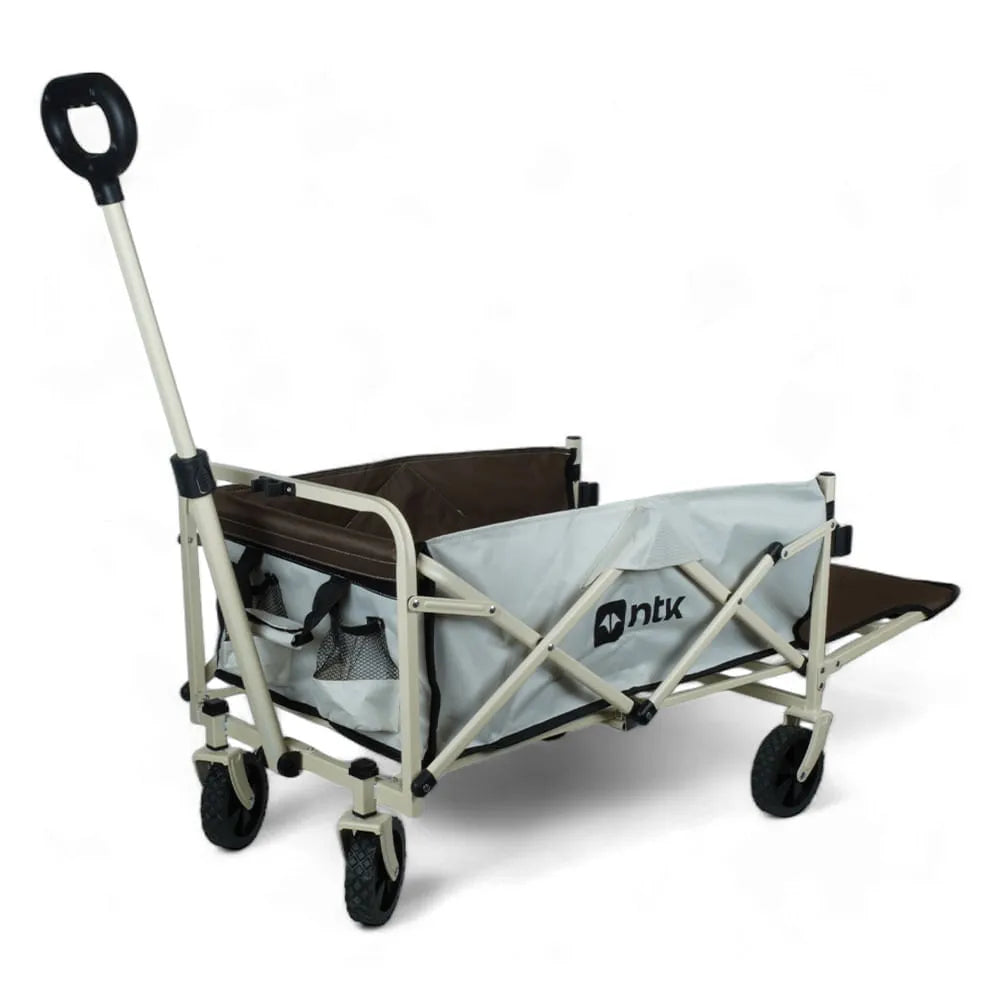 Carrinho Dobrável Transport P Camping 67cm 80kg Preto Ntk