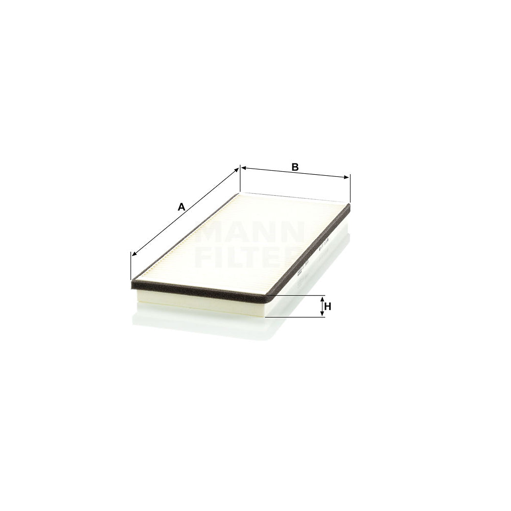 Elemento Filtrante Ar Condicionado Mann-filter CU3858 Mercedes Sprinter Chassi/Sprinter Furgão/Sprinter Van