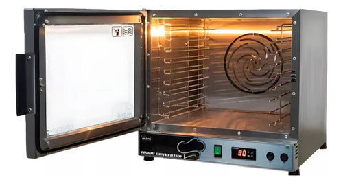 Forno Turbo Convector Mana Logos 35 Digital 127/220v Inox