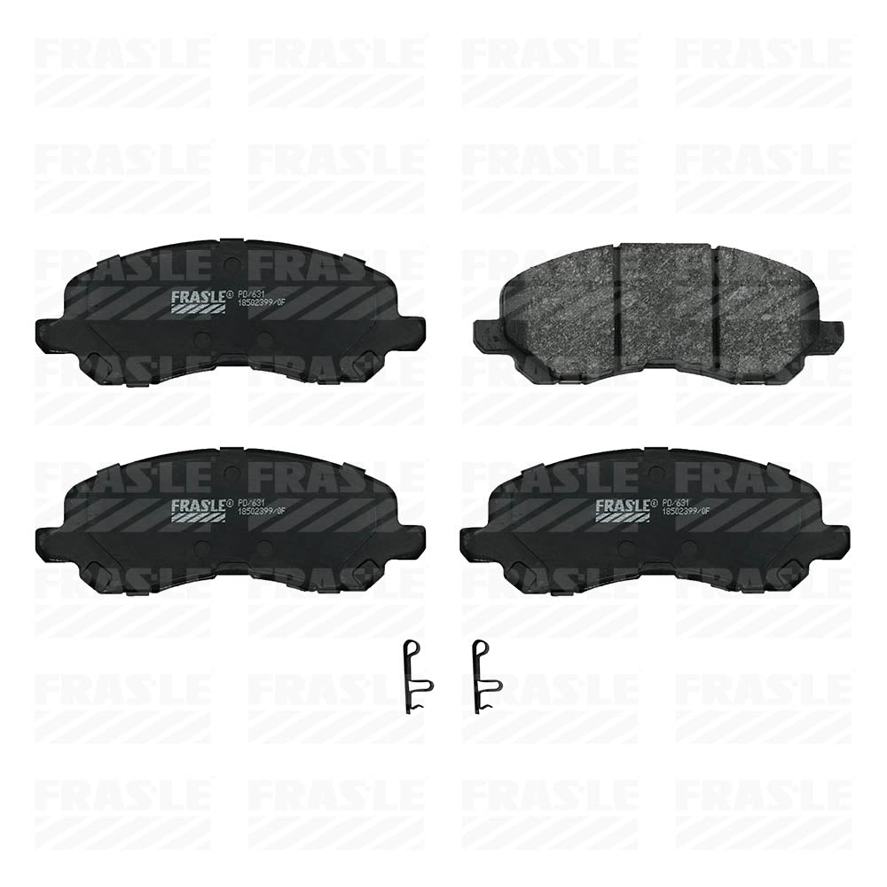 Pastilha de Freio Dianteira Fras-le PD/631 PD/1788 Mitsubishi Outlander/Asx/Airtrek/Lancer/Eclipse, Chrysler Sebring