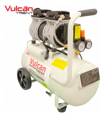 Compressor De Ar 25 Litros 1,5hp 220v Silencioso Vulcan