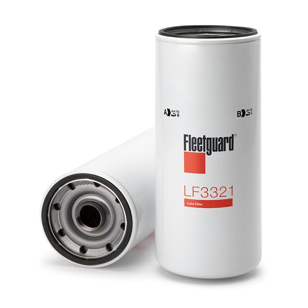 Filtro de Óleo Lubrificante Fleetguard LF3321 Volvo B 10 M/VM 270/B 7 R/B 58 Trolley/B 12/B10/N 10 258/VM 330/NL 12 410/N 10/N 12 330/NL 10 310