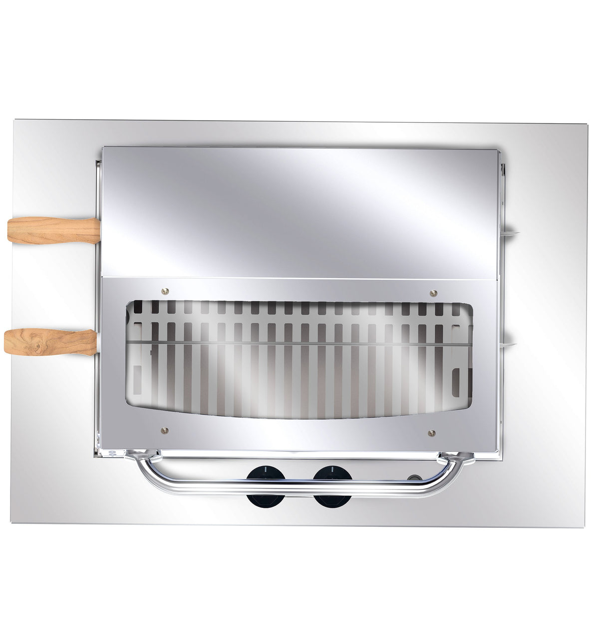 Churrasqueira Cooktop Elétrica de Embutir Saro CHE Inox 304 3.000 W