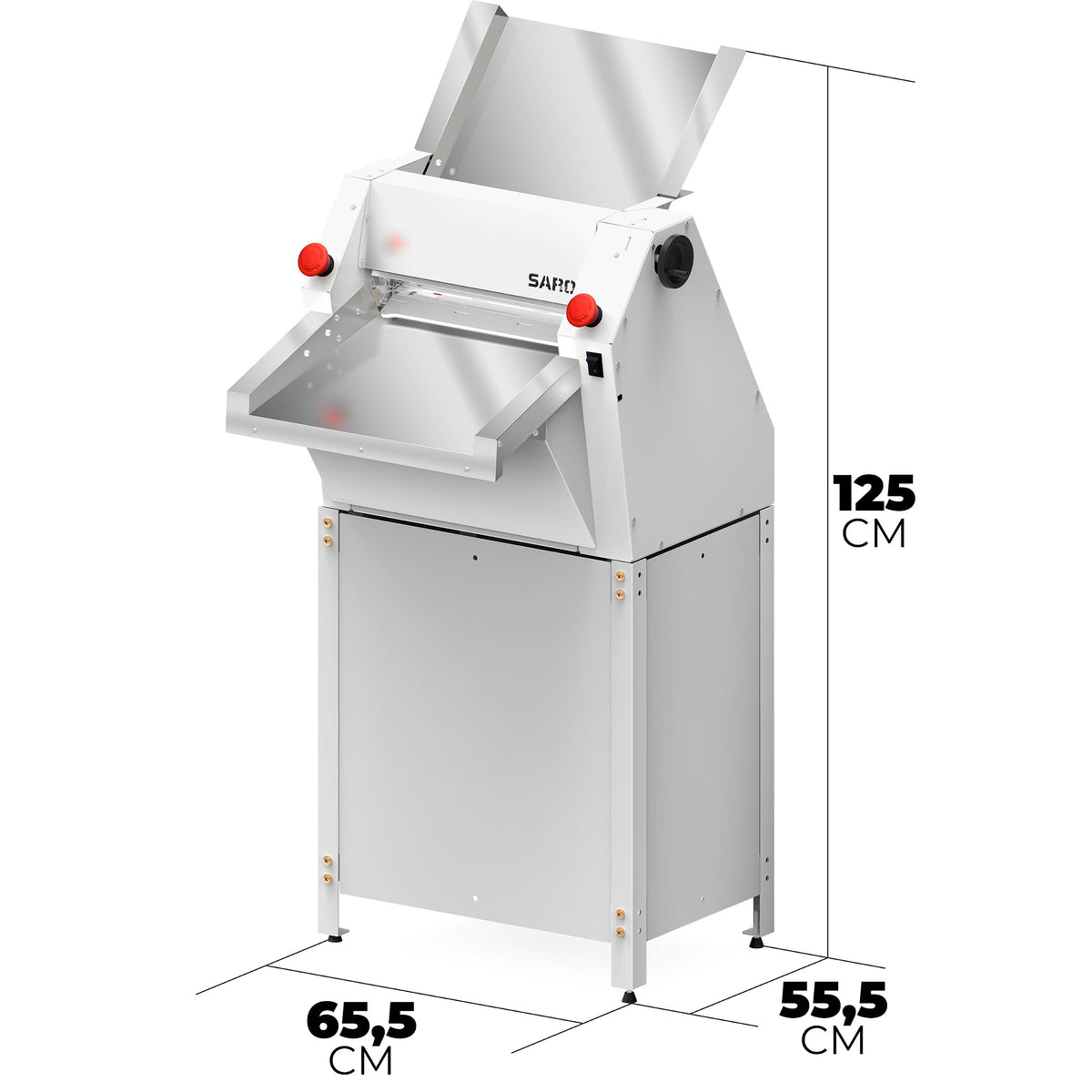 Cilindro Elétrico Industrial Saro CI39S 39 cm 3/4 CV Bivolt com Mesa Suporte