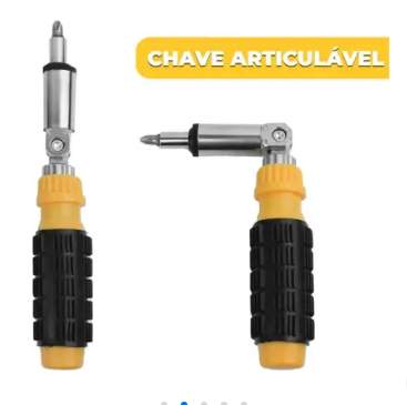 Conjunto de Chave Catraca Articulável Bomvink BOM-3904